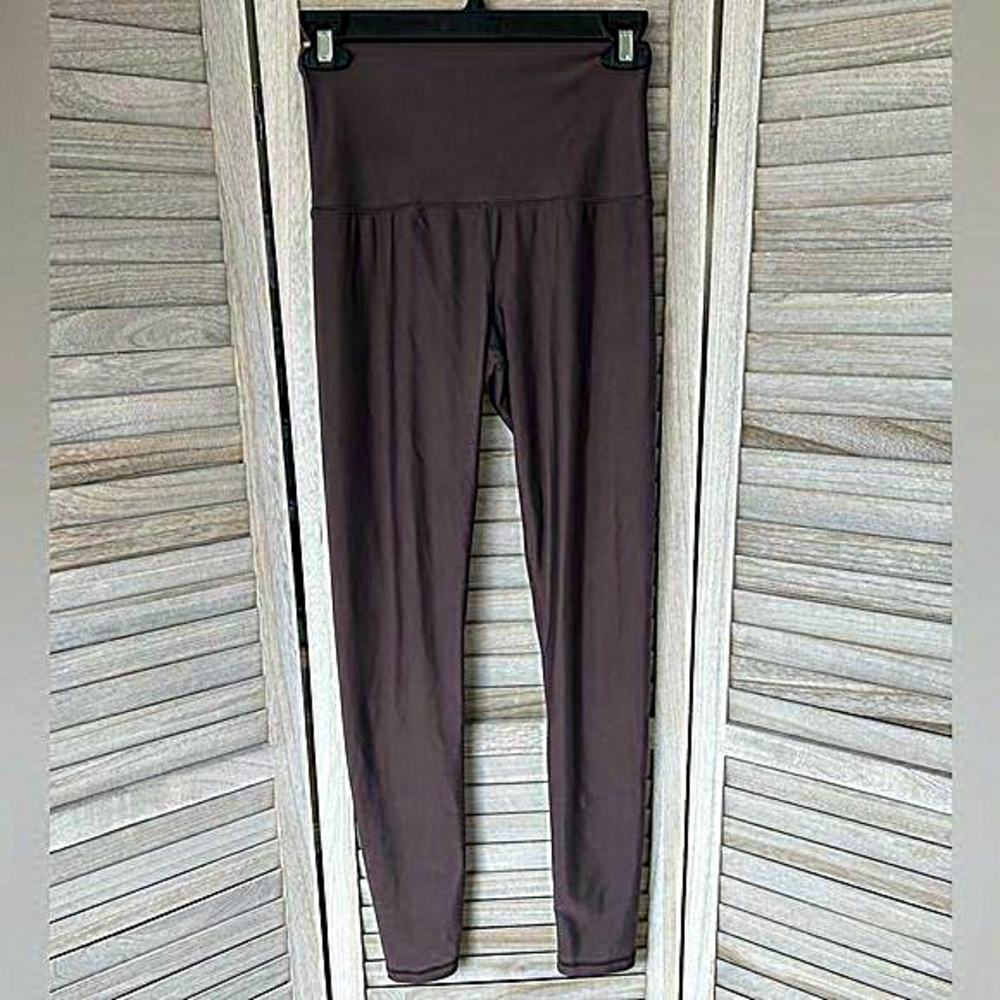 Aerie Offline Medium High Rise‎ 7/8 Tight Leggings Athleisure Plum Purple